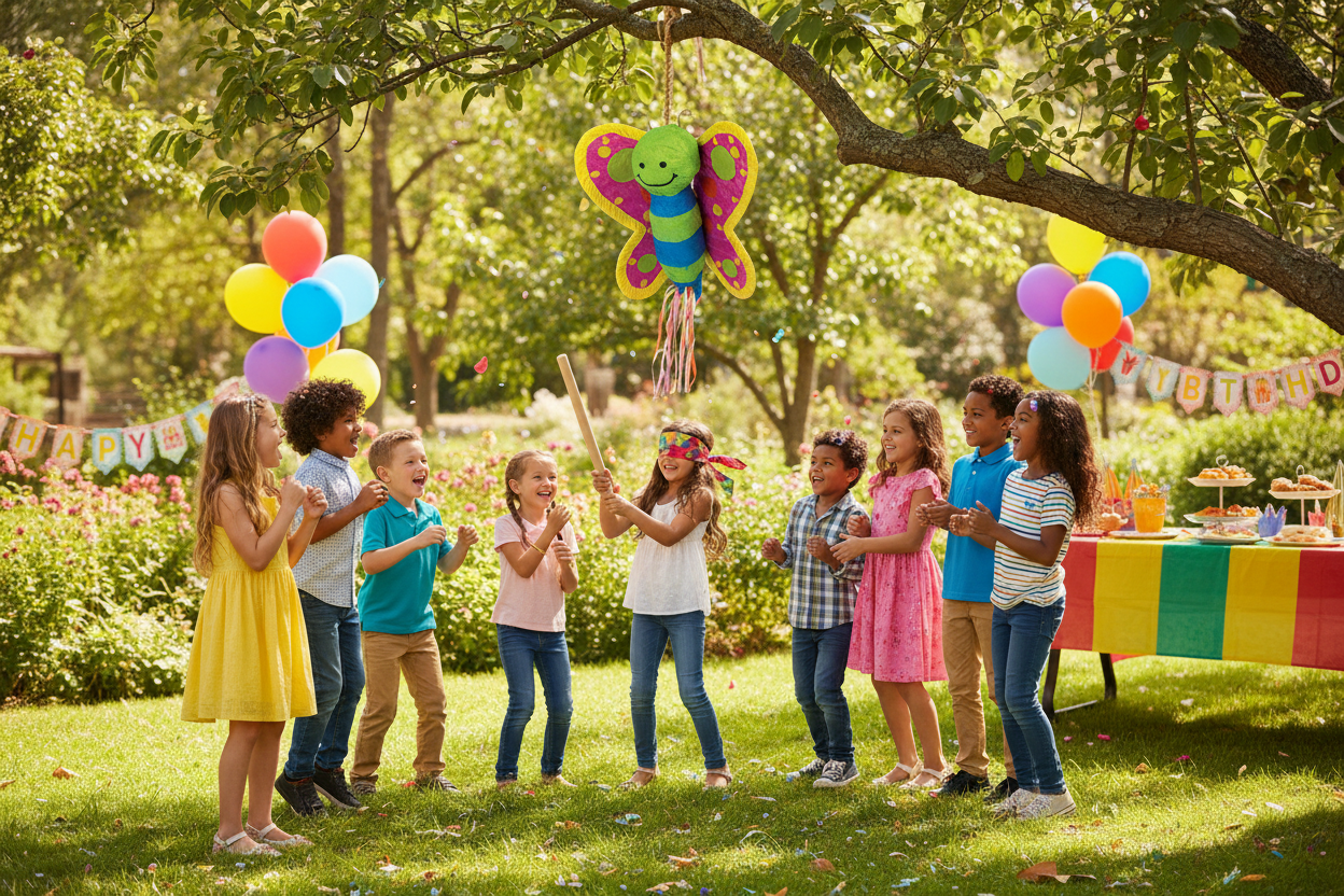 Butterfly Piñata – approx. 55 x 57 x 16 cm