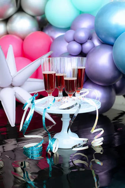 Plastik-Sektgläser, 150 ml - Avaloon Party-Deko-Geschenke