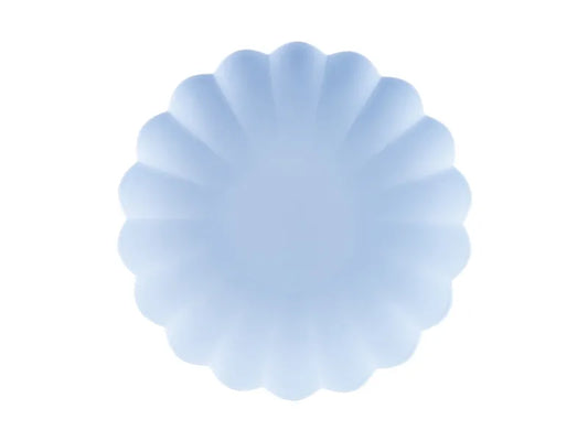 Plastikteller Rüsche, 22 x 22 cm - Avaloon Party-Deko-Geschenke