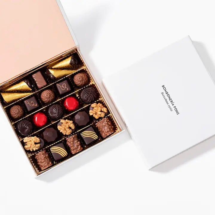 Pralinen-Box mit 25 Pralinen – 300 g