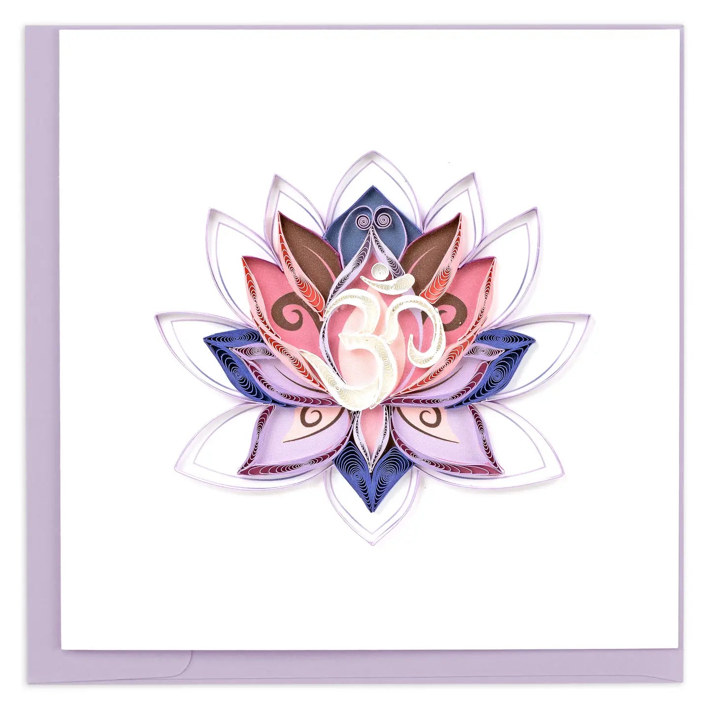 Lotus-Grußkarte