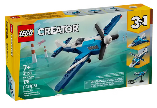 LEGO® Creator 31160 - Flieger: Rennflugzeug (178 Teile)