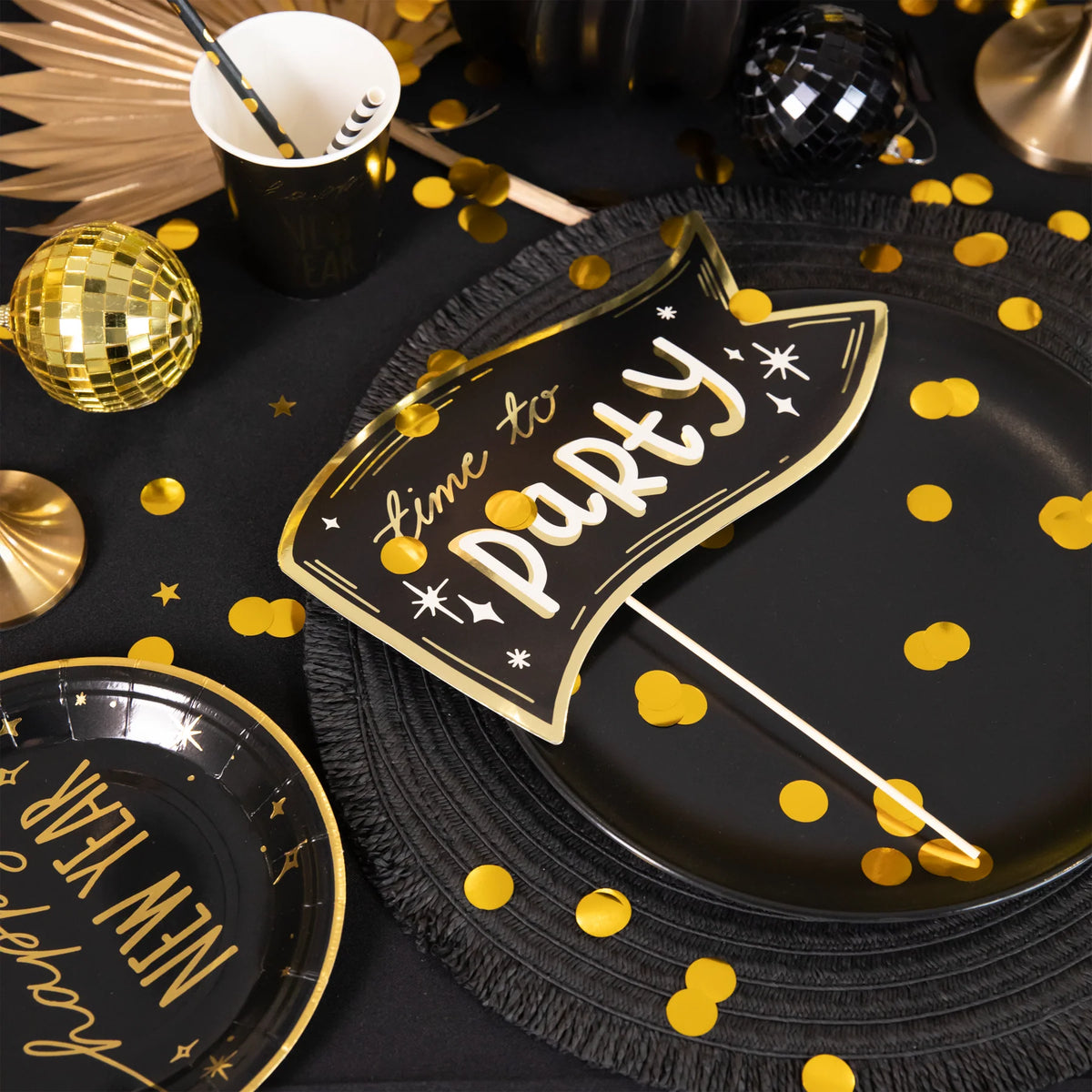 Photo Booth Requisiten für Silvester und Neujahr – 14 Stück