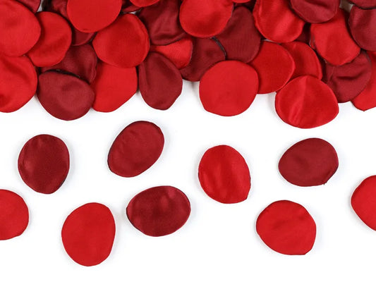 Rosenblüten im Beutel, Rot & Beige