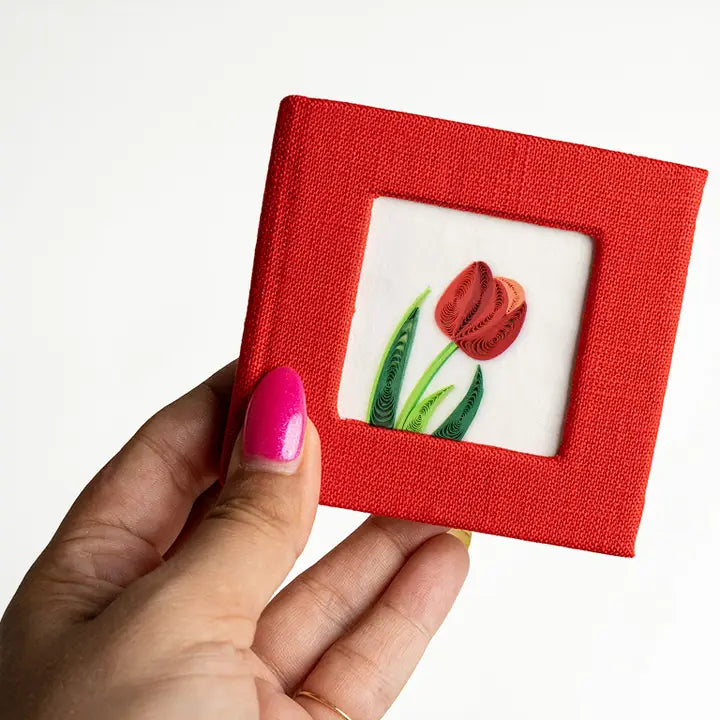 Haftnotizblock Hülle Handgefertigt – Quilling Abdeckung