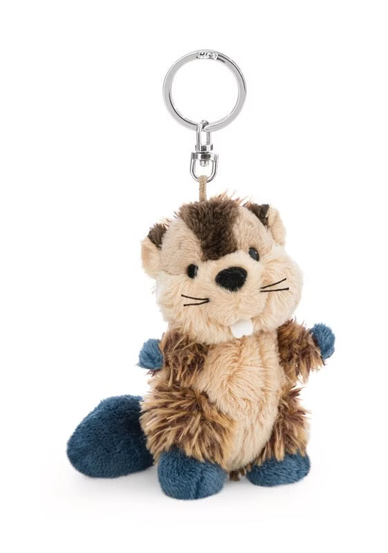 Schlüsselanhänger - Biber Harry Woodsnacker NICI GREEN 10cm