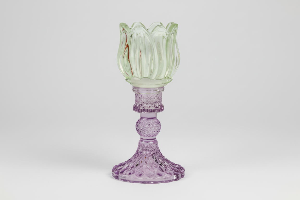 Blossom Candlestick San Remo 7.8x17.5 cm