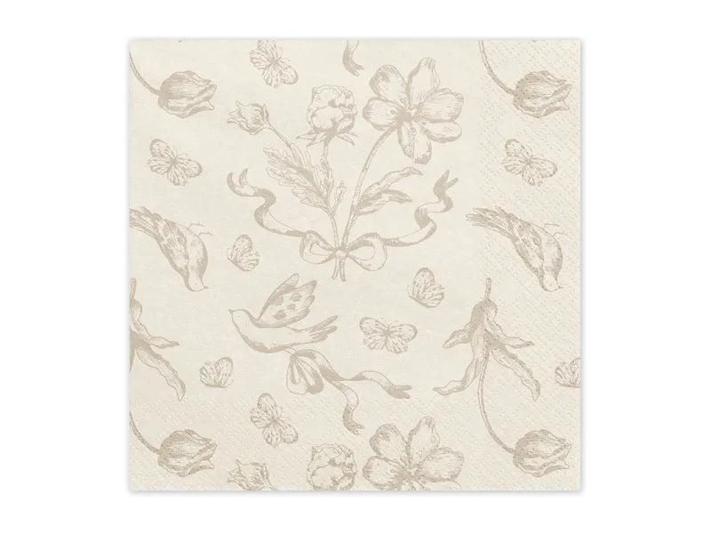 Servietten Blumen, 33x33, Mix - Avaloon Party-Deko-Geschenke