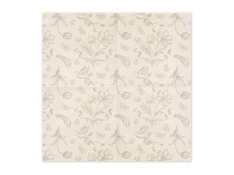 Servietten Blumen, 33x33, Mix - Avaloon Party-Deko-Geschenke