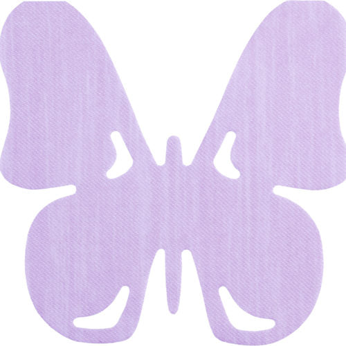 Servitten Butterfly lilac 38 cm × 38 cm - Avaloon Party-Deko-Geschenke