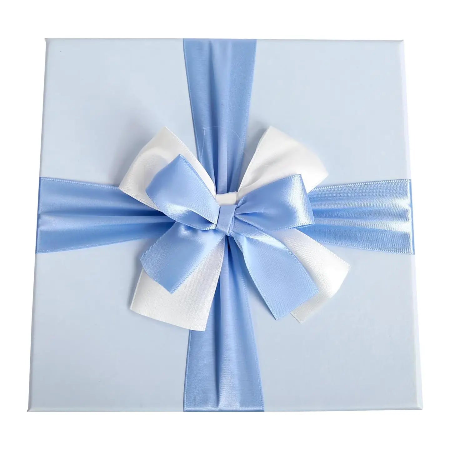 Geschenkboxen Hellblau mit Schleife