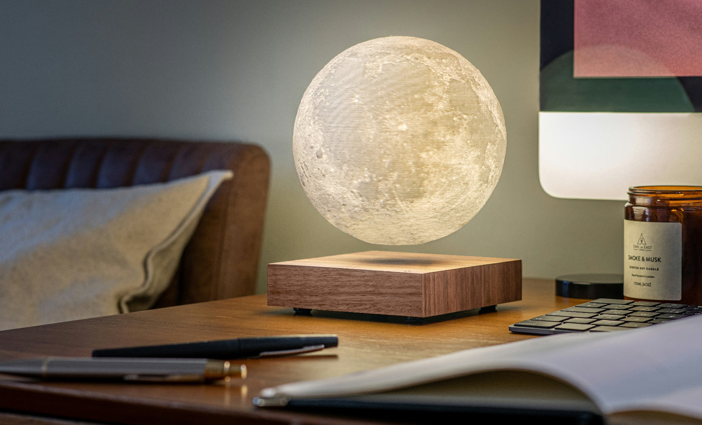 Smart Mondlampe