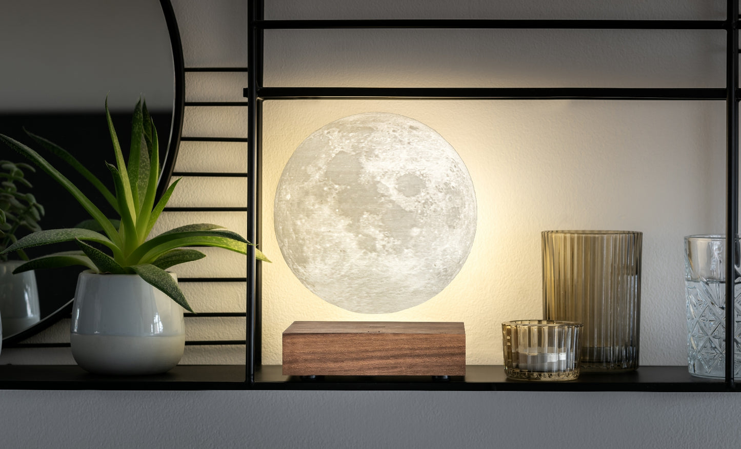 Smart Mondlampe