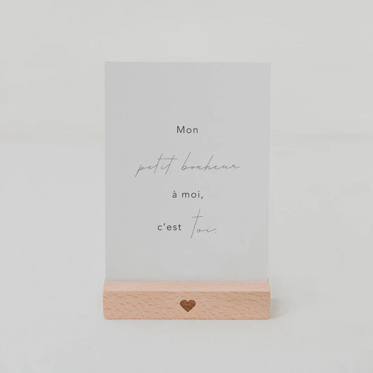 Greeting card "Petit bonheur"