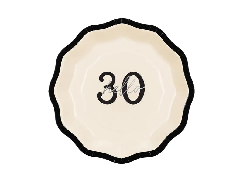 Teller Geburtstag , Mix, 18 cm