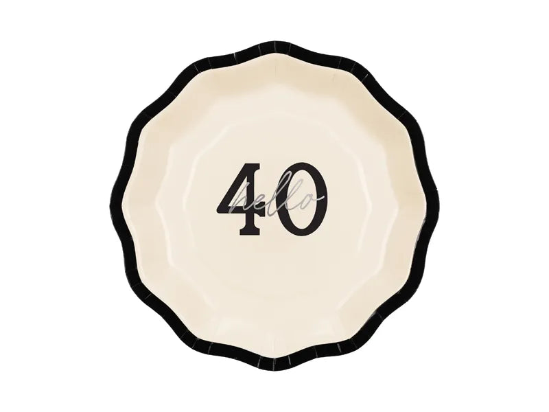 Teller Geburtstag , Mix, 18 cm