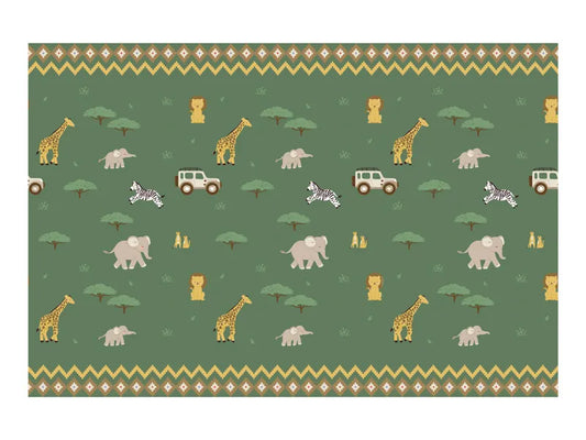 Tischdecke Safari, 180x120 cm, Mix