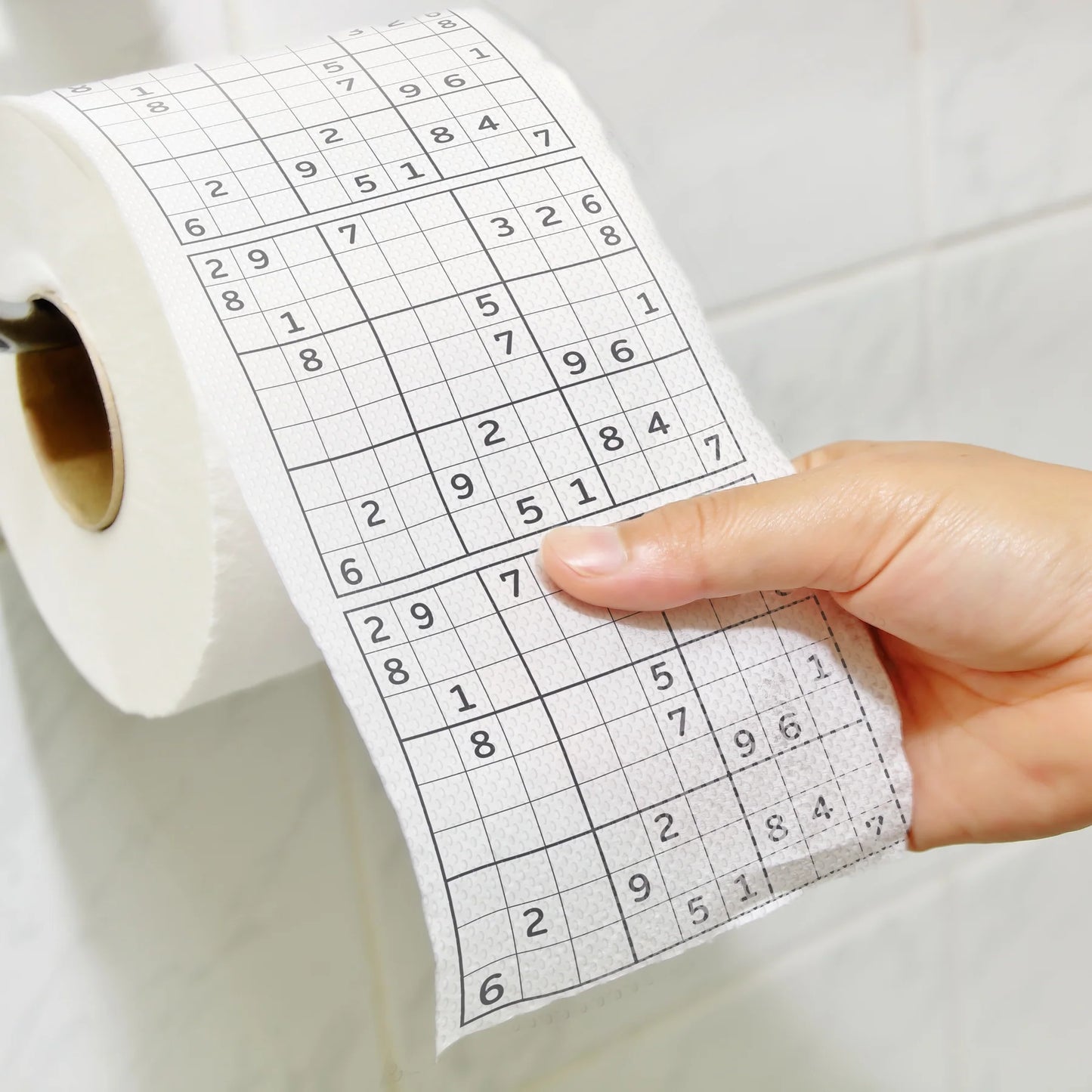 Toilettenpapier Sudoku