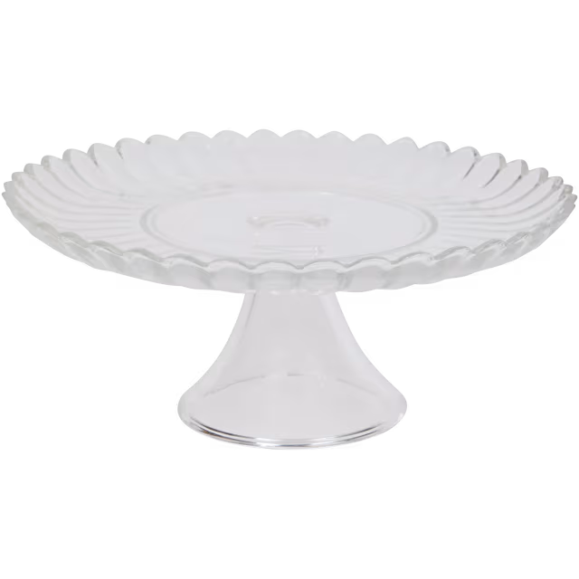 Tortenplatte Glas – Elegant & Stilvoll, Ø19 cm