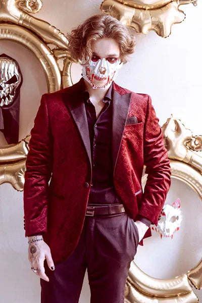 Totenkopfmaske, 16.5x14cm, Mix