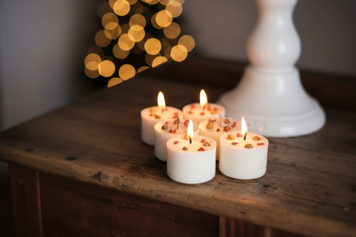 Votive Candle Floral Scent for a Fragrant Ambiance