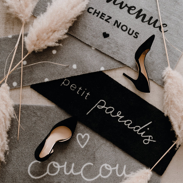 Waschbare Fußmatte Bienvenue 75 x 45