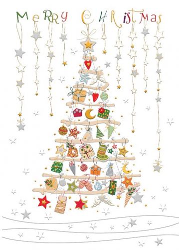 Weihnachtskarte Süsser Weihnachtsbaum