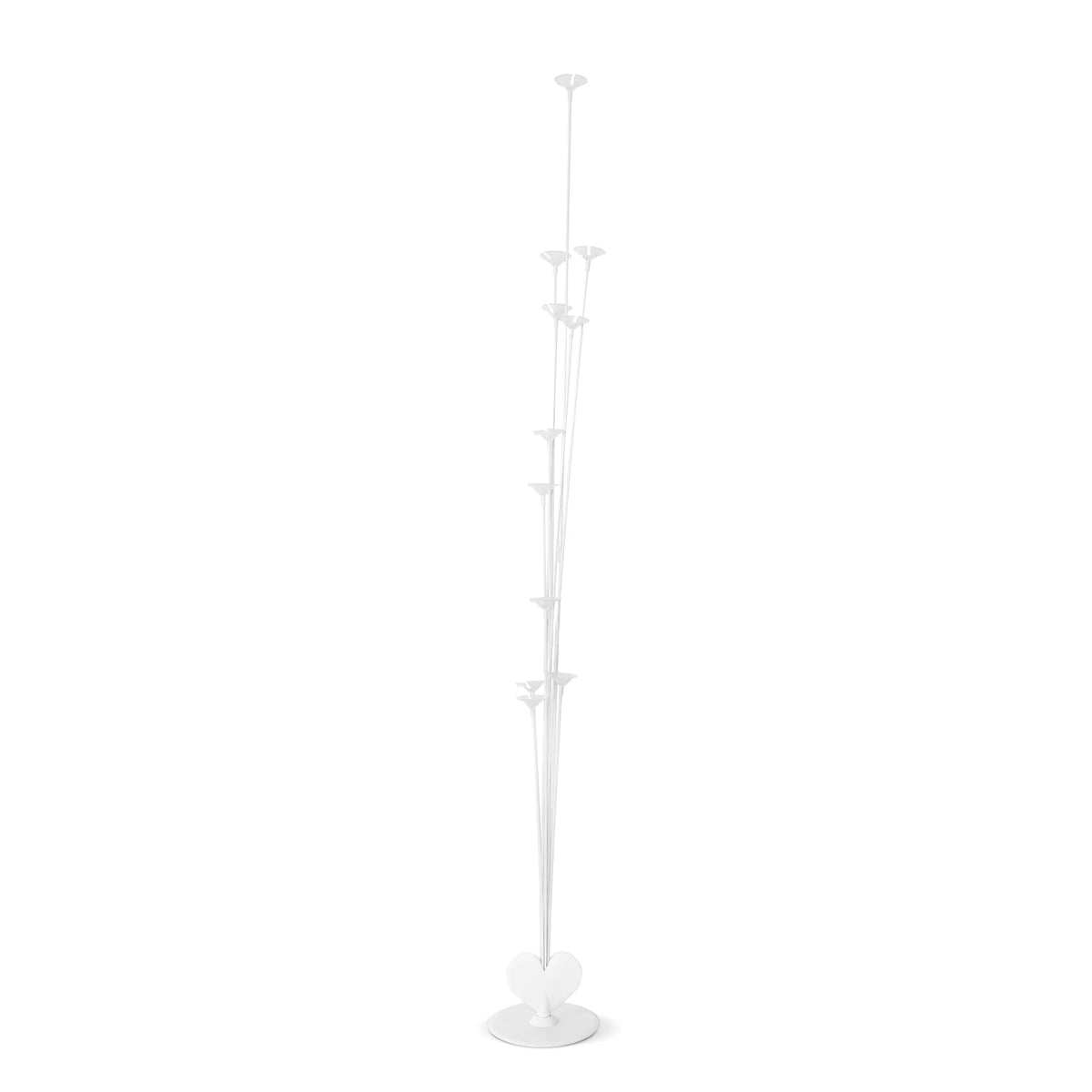 Ballonständer Weiß 100 cm