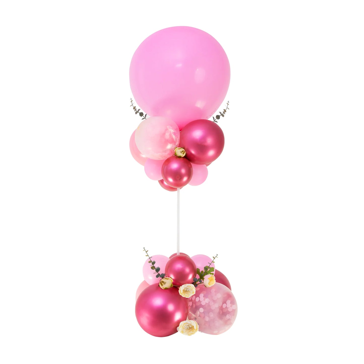 Ballonständer Weiß 70 cm