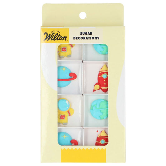 Wilton Zucker-Deko Weltraum, 8er Set