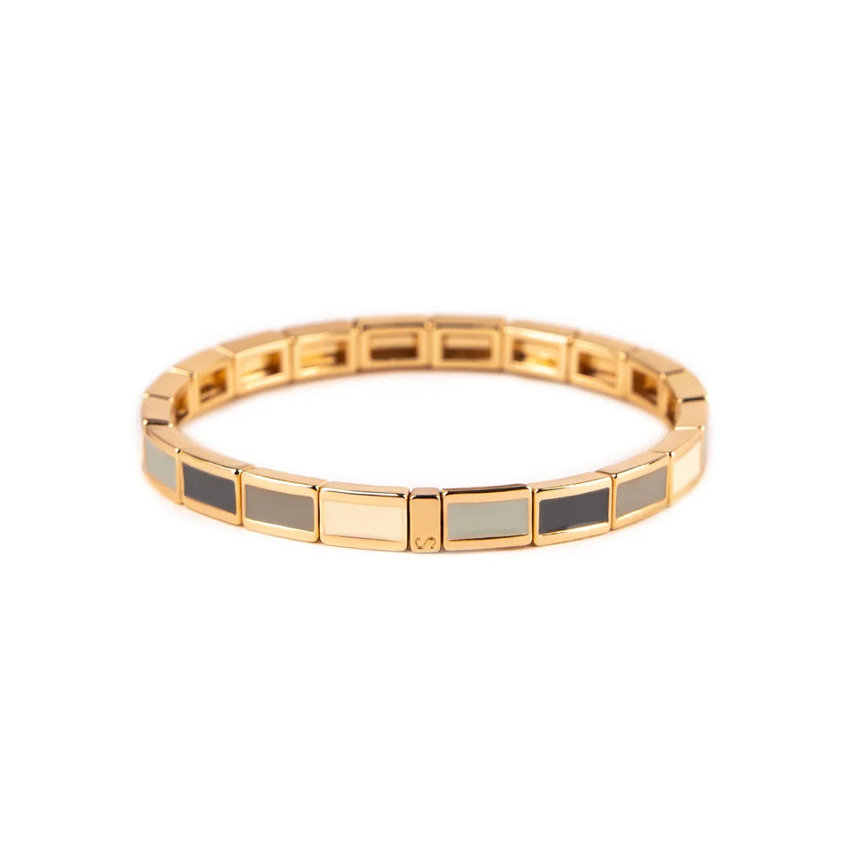 Armband Fin Serti Nuit Étoilée