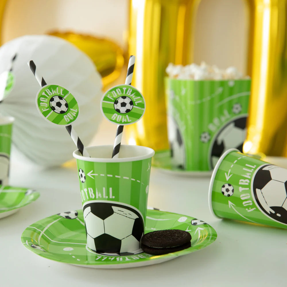 Becher Fussball 220 ml 6 Stück