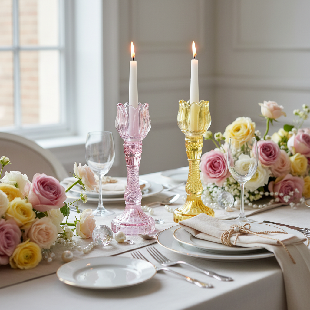 Flower candelabra San Remo 8.5x24 cm