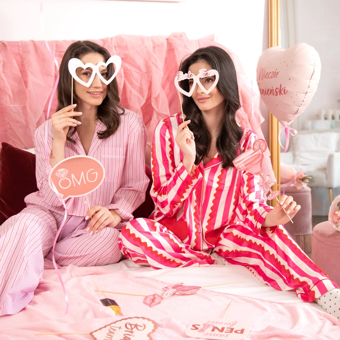Foto-Requisiten Bride to be – JGA & Bachelorette Party  12 Stk
