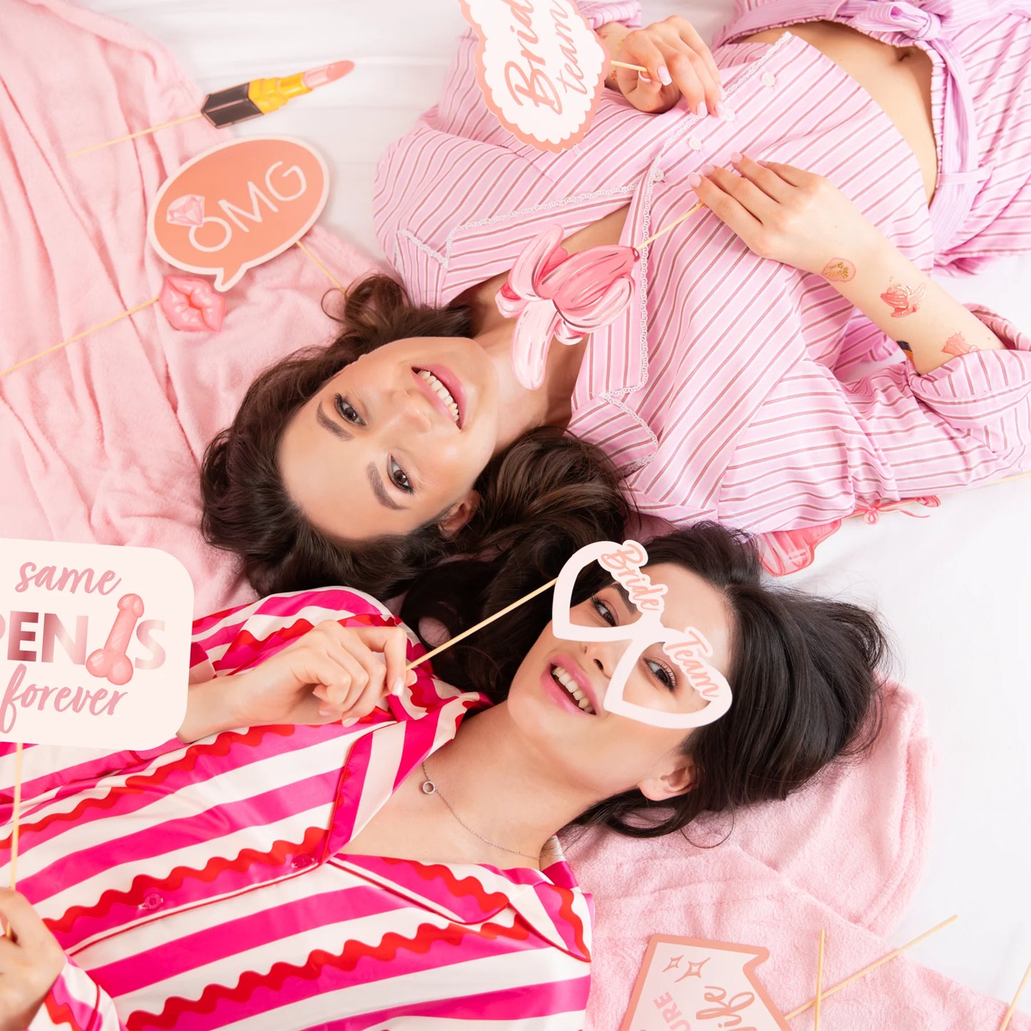 Foto-Requisiten Bride to be – JGA & Bachelorette Party  12 Stk