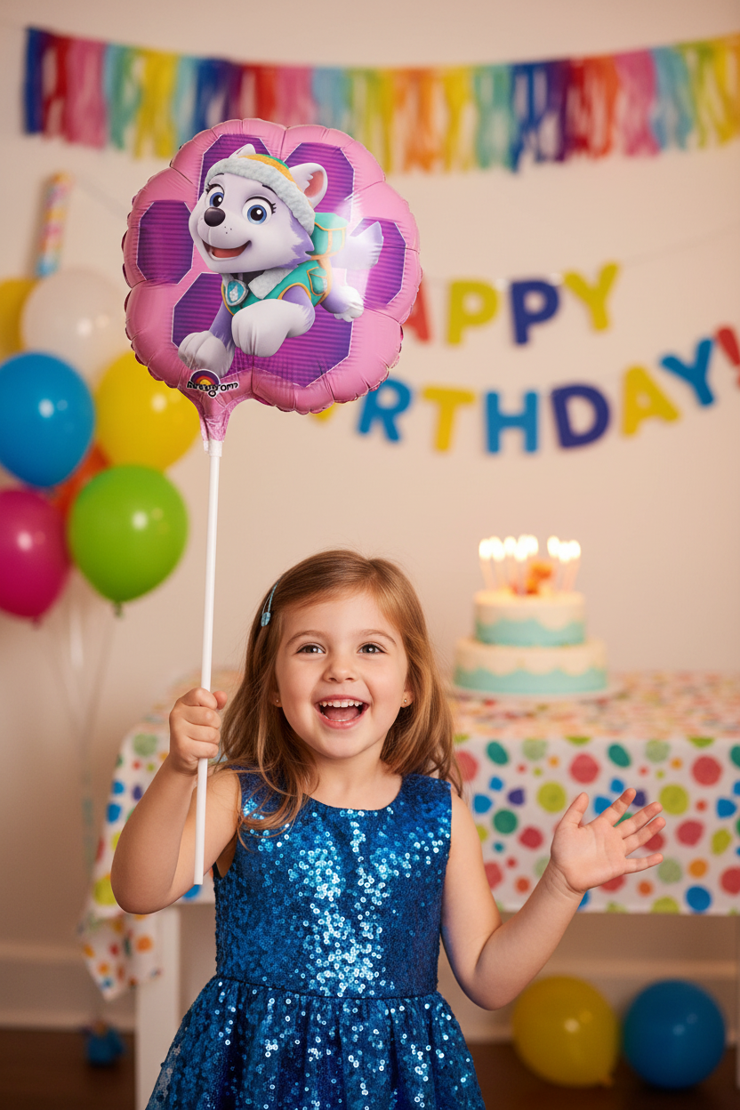 Foil balloon Mini Shape Paw Patrol Skye &amp; Everest