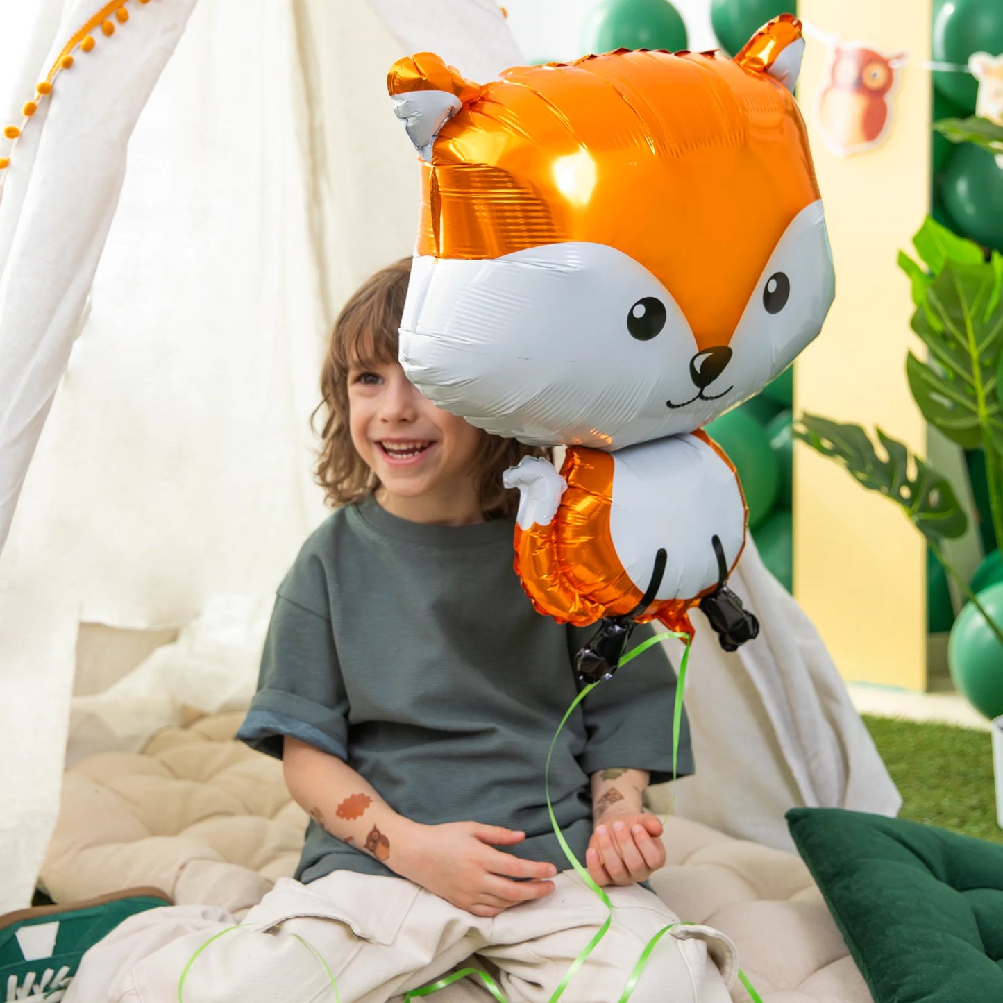 Folienballon Fuchs – 49 x 68 cm