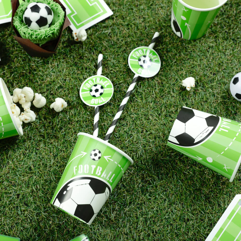 Becher Fussball 220 ml 6 Stück