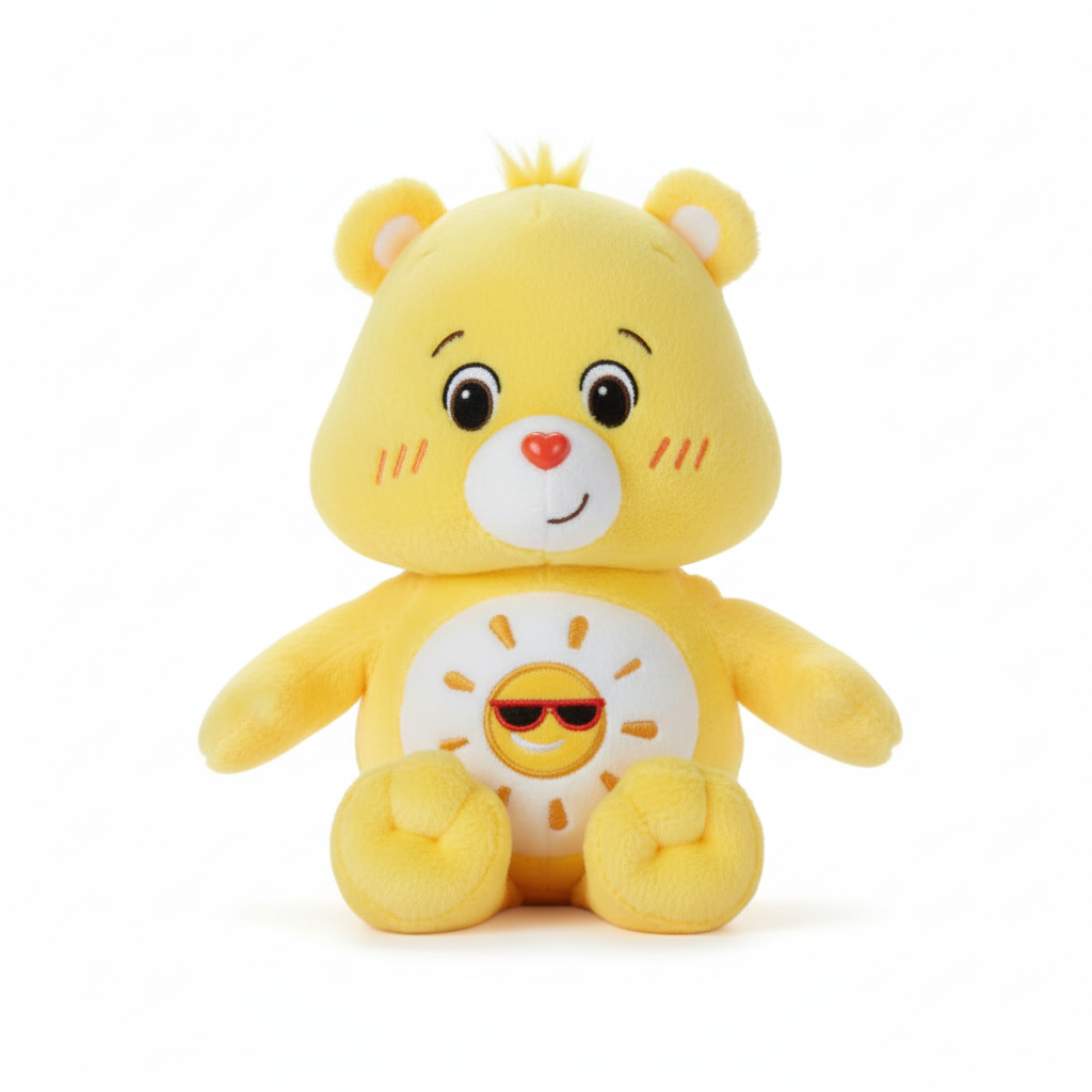 Care Bears Magic Gelb Glücksbärchi 44-60cm