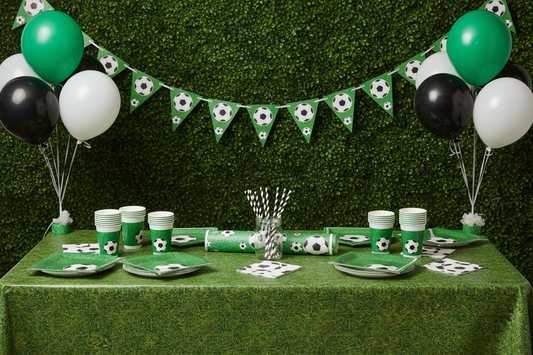 Partyset Fußball 79-teilig für die perfekte Fußballfeier