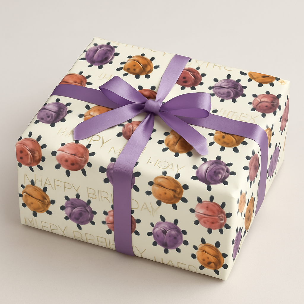 Geschenkpapier Marinkefer 50x70cm - Hochwertiges Geschenkpapier