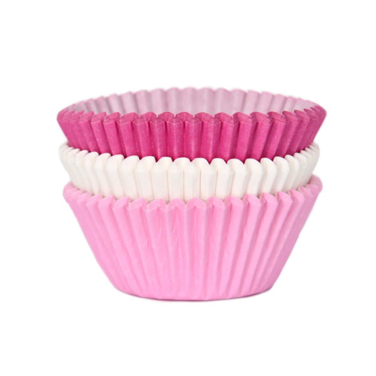 House of Marie Backförmchen Cupcakes Pink Sortiert 72 Stk
