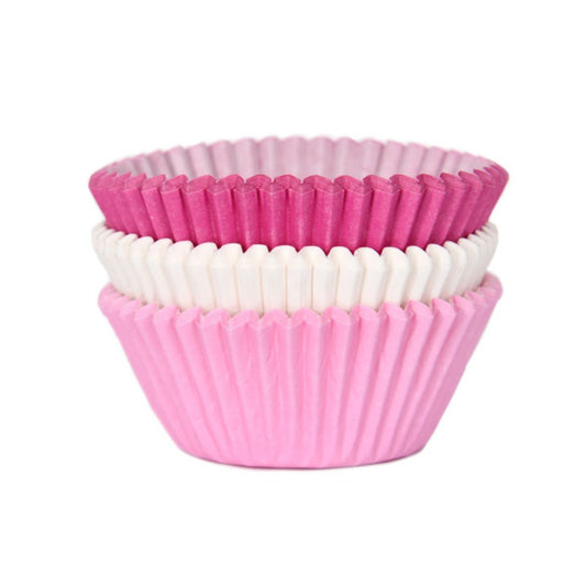 House of Marie Backförmchen Cupcakes Pink Sortiert 72 Stk