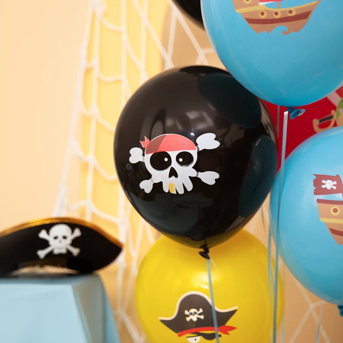 Latexballons Piraten 30 cm 8 Stück