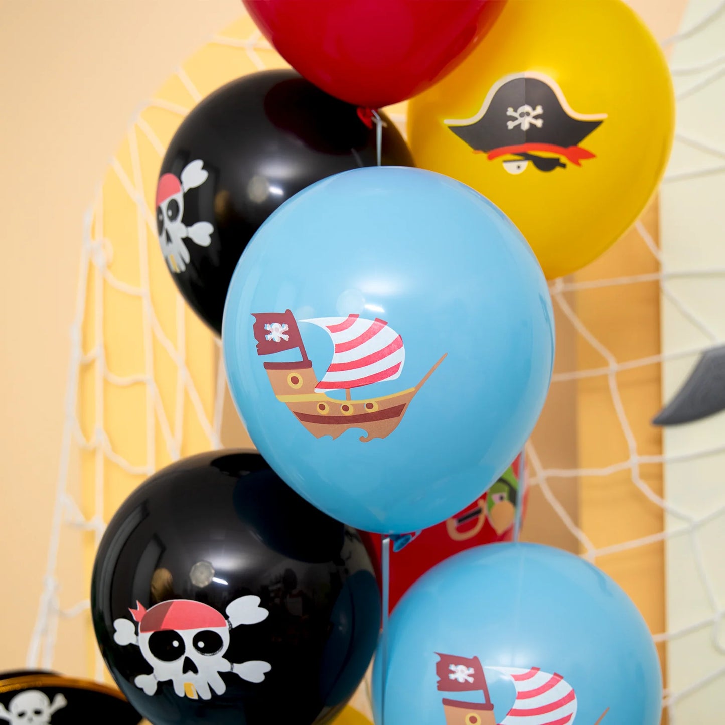 Latexballons Piraten 30 cm 8 Stück