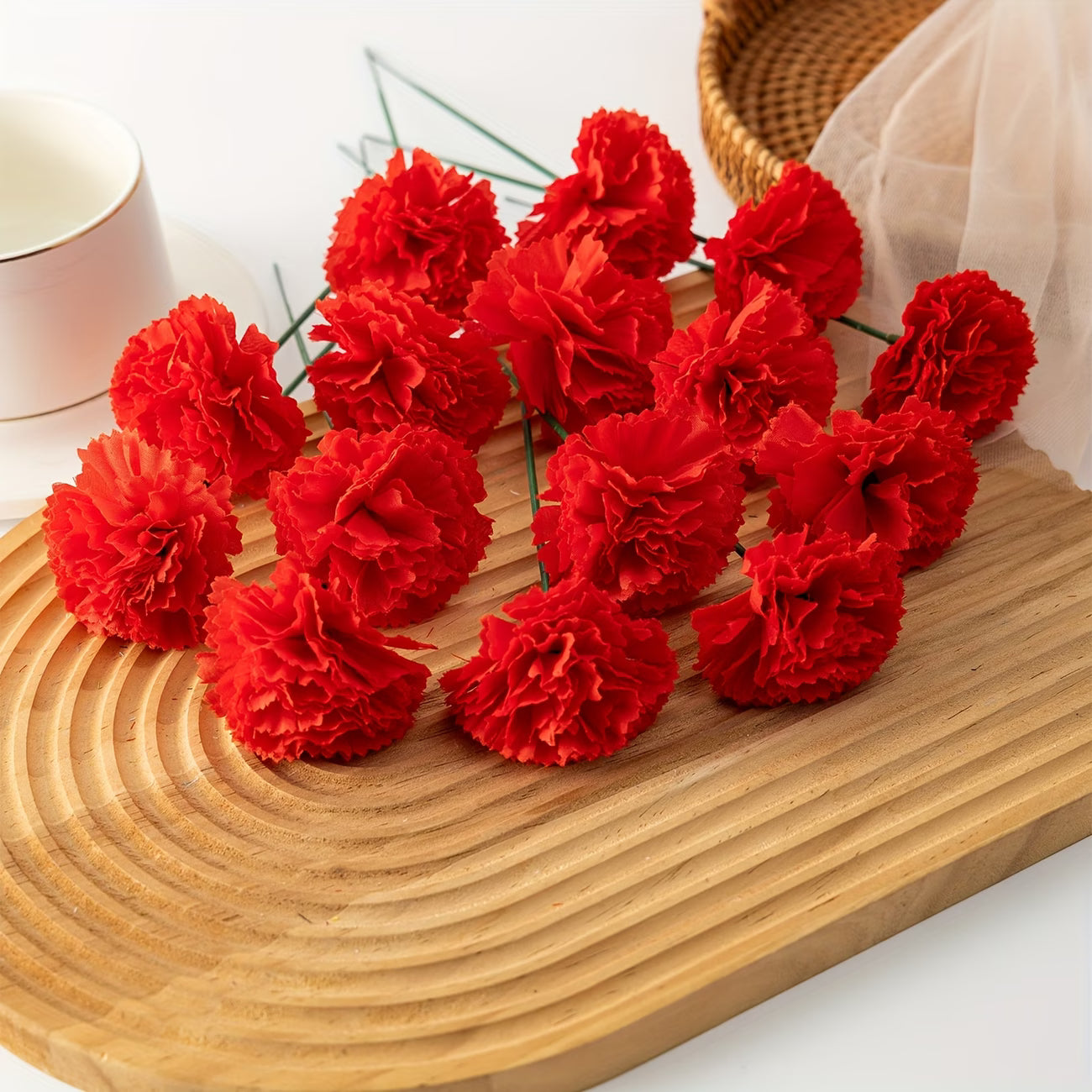 Artificial Carnation Red