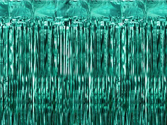 Partyvorhang, Flaschengrün, 100x200 cm