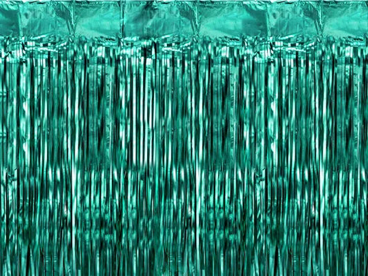 Partyvorhang, Flaschengrün, 100x200 cm